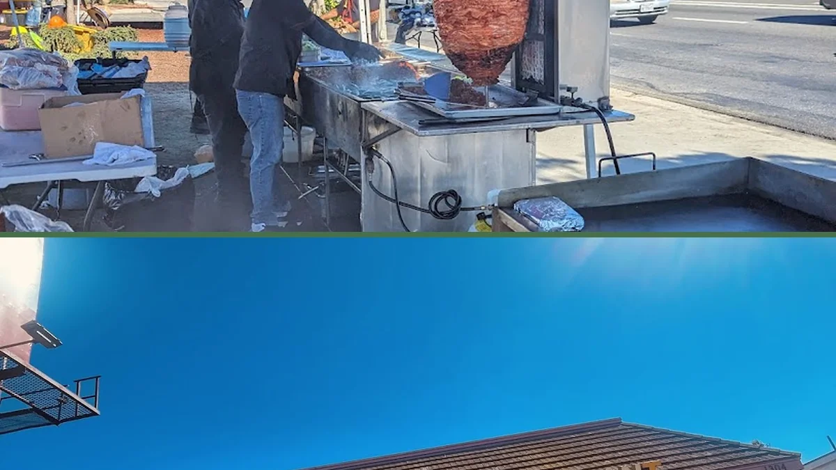 A spread of tacos, burritos, and fries.